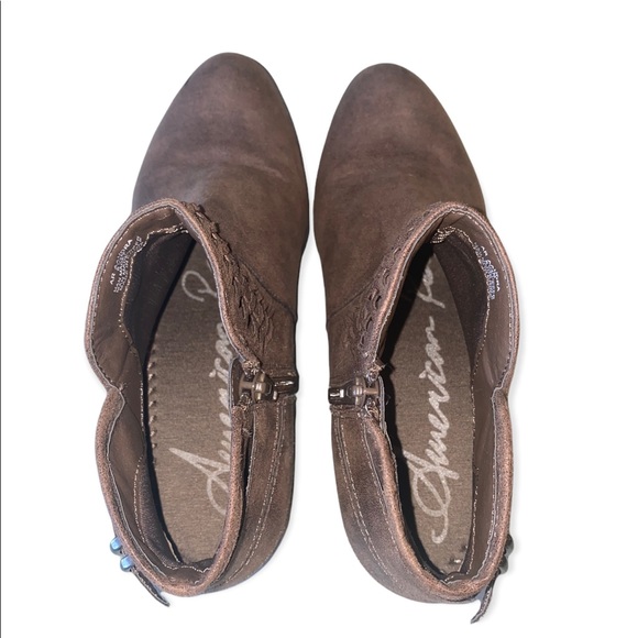 American Rag, Size 6 1/2, Brown Bootie - Picture 4 of 6